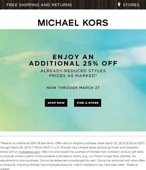 michael kors online discount coupons|michael kors amex offer.